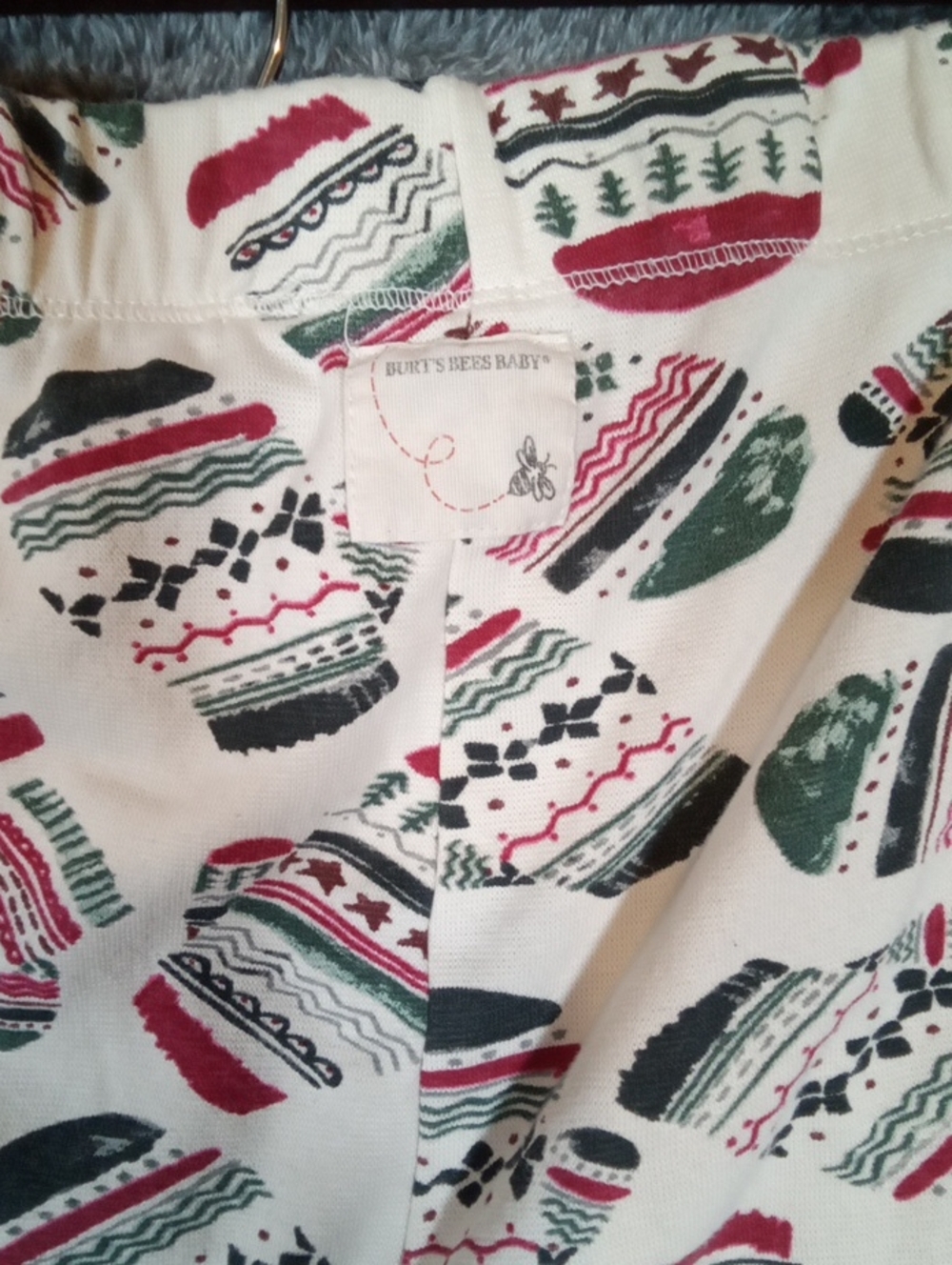 Burt's Bees Baby Womens Set Pajamas All Over Print Mittens Organic Cozy Sz Small - Picture 9 of 10
